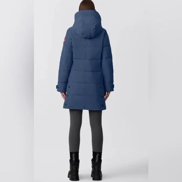 Canada Goose women Shelburne Parka goose down ozone blue NWT
